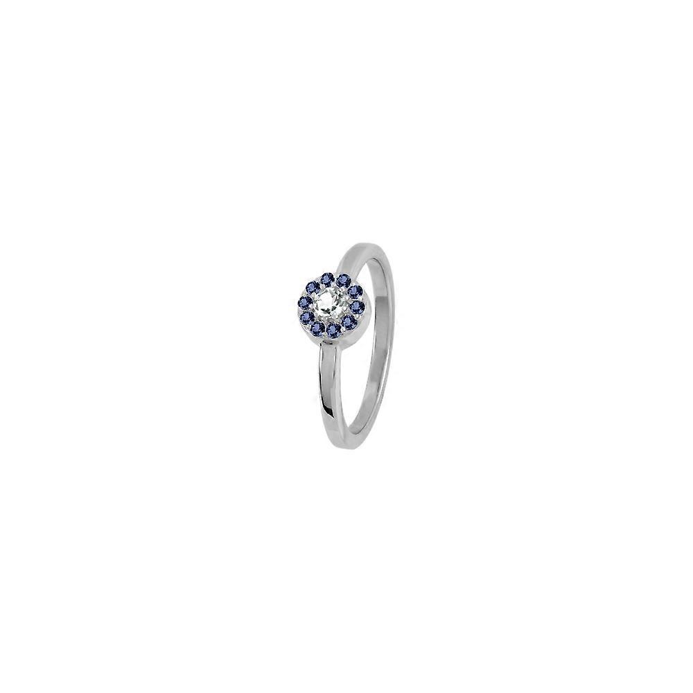 Jacques Lemans - Ring Sterling silver with iolite - SE-R156B58 - Ring width: 58