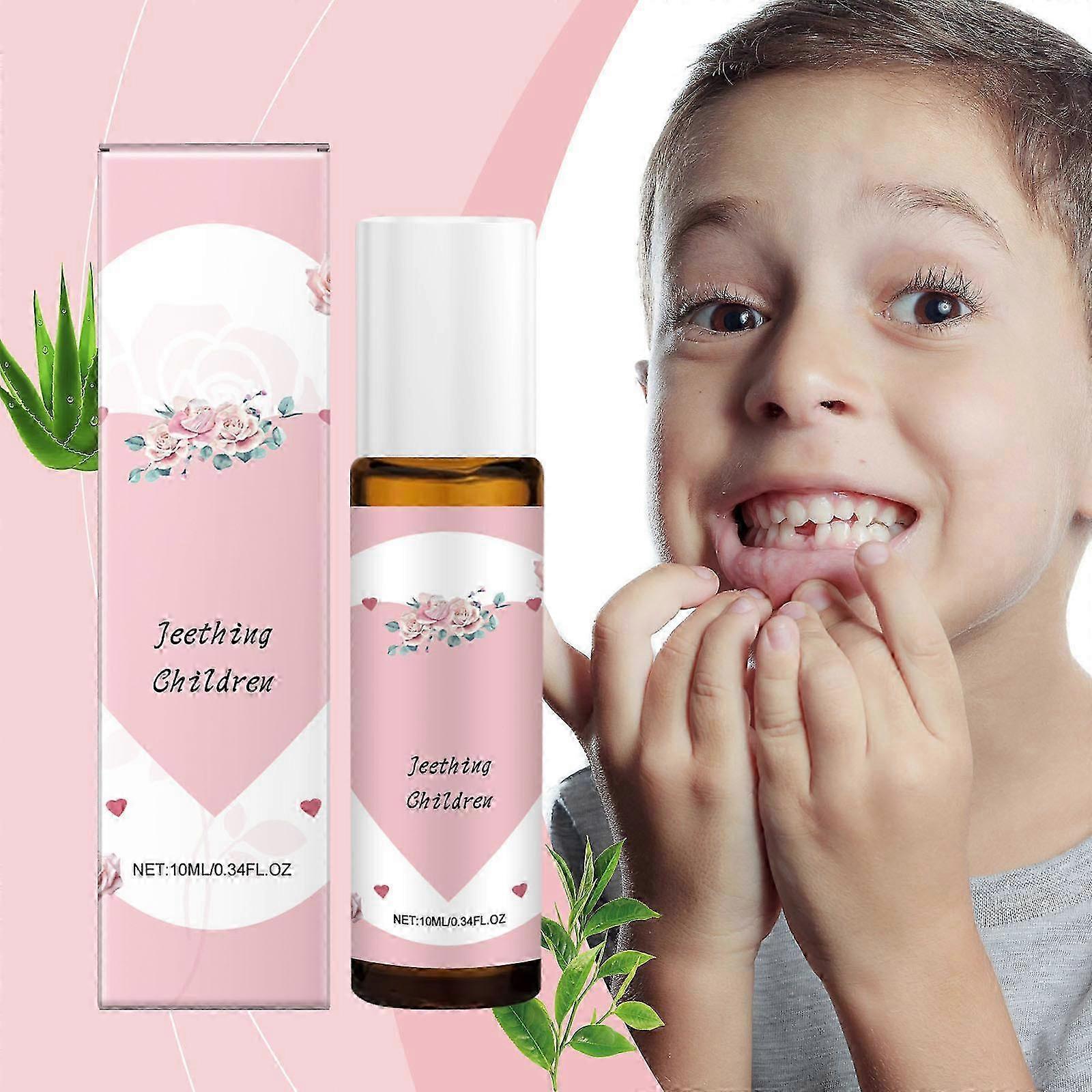 Teething RollerTeething Natural Roller Teething Roller Natural Oil Roller 10ml