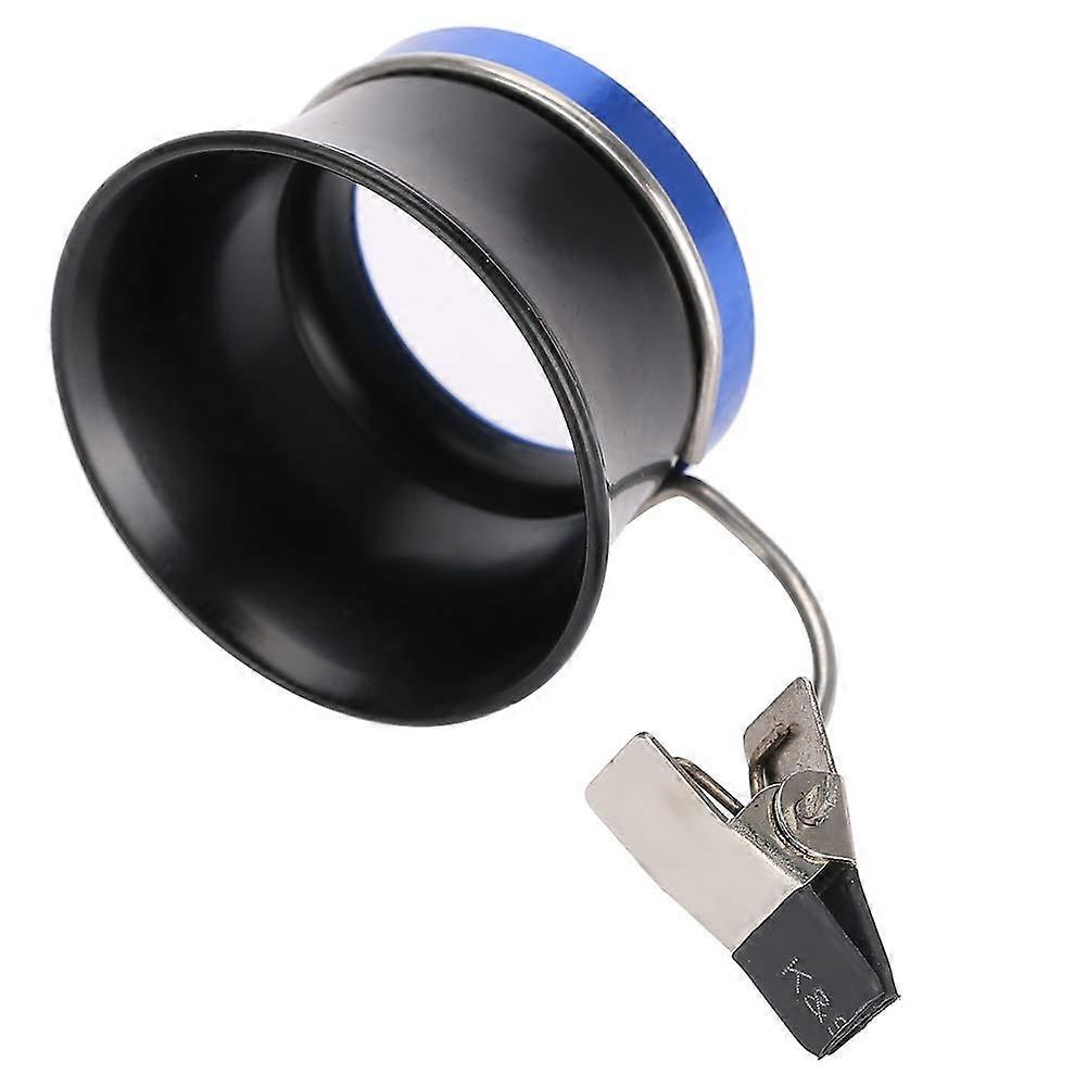 Lupa de Joias, Lupa de Óculos Climáticos, Lupa Portátil para Joalheiros, Relógio com Clipe, Ampliação 5X (10X) 10X 10X