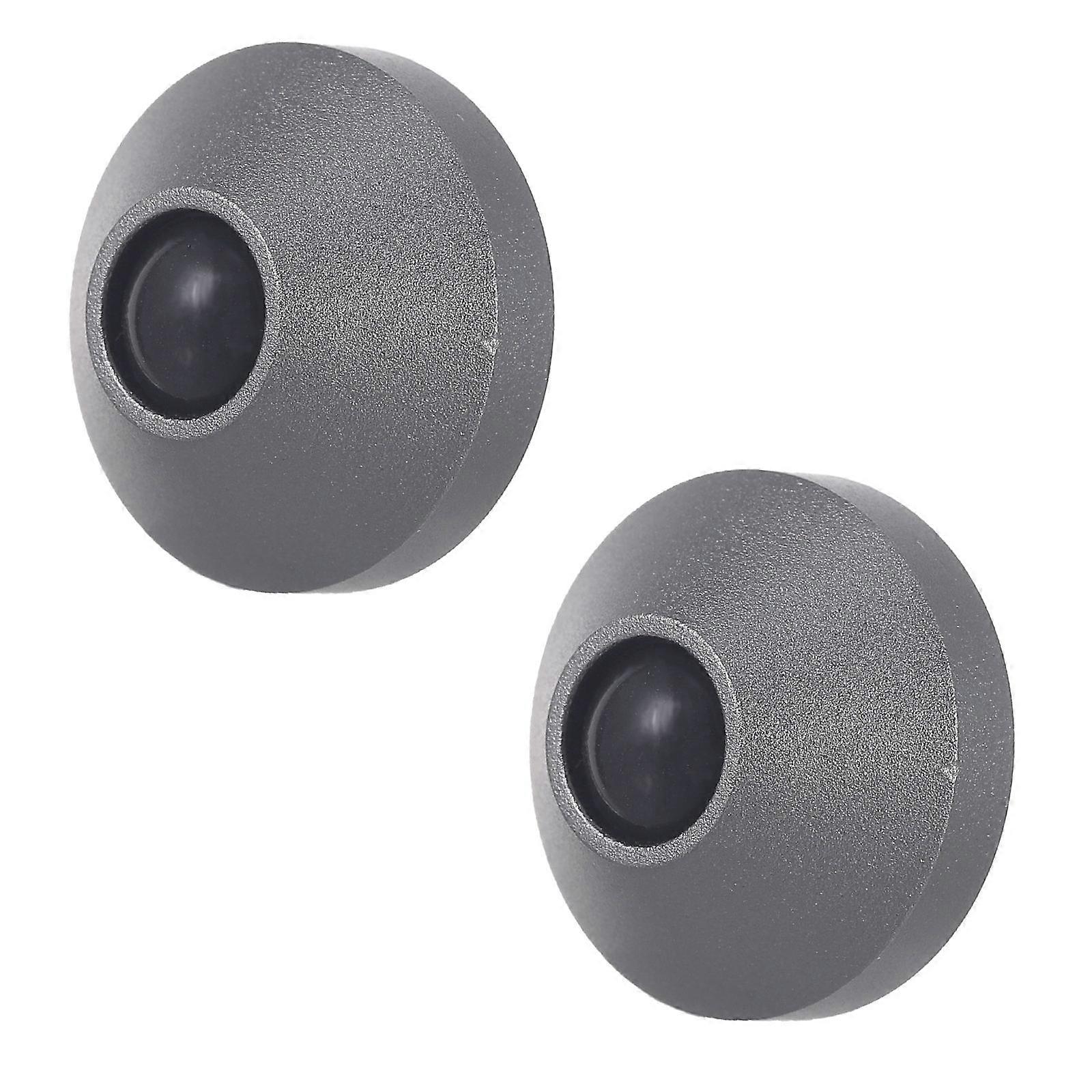Mechanical Keyboard Stand Feet For Office Work Stable 2X2X1CM Grey Anodized Electroplating 2Pcs