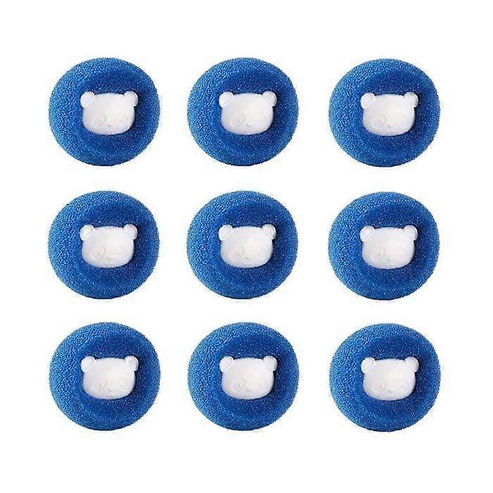 Hårfjerning Vaskebold 9-Pak Blå