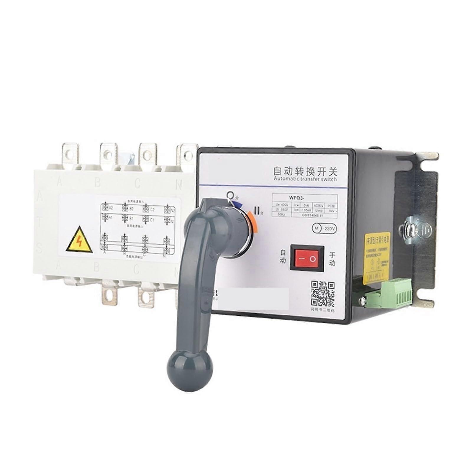 Dual Power Automatic Transfer Switch PCLevel Isolated Switching Device 63A 100A 125 Automatic Transfer Switch (WFQ3160/4P)