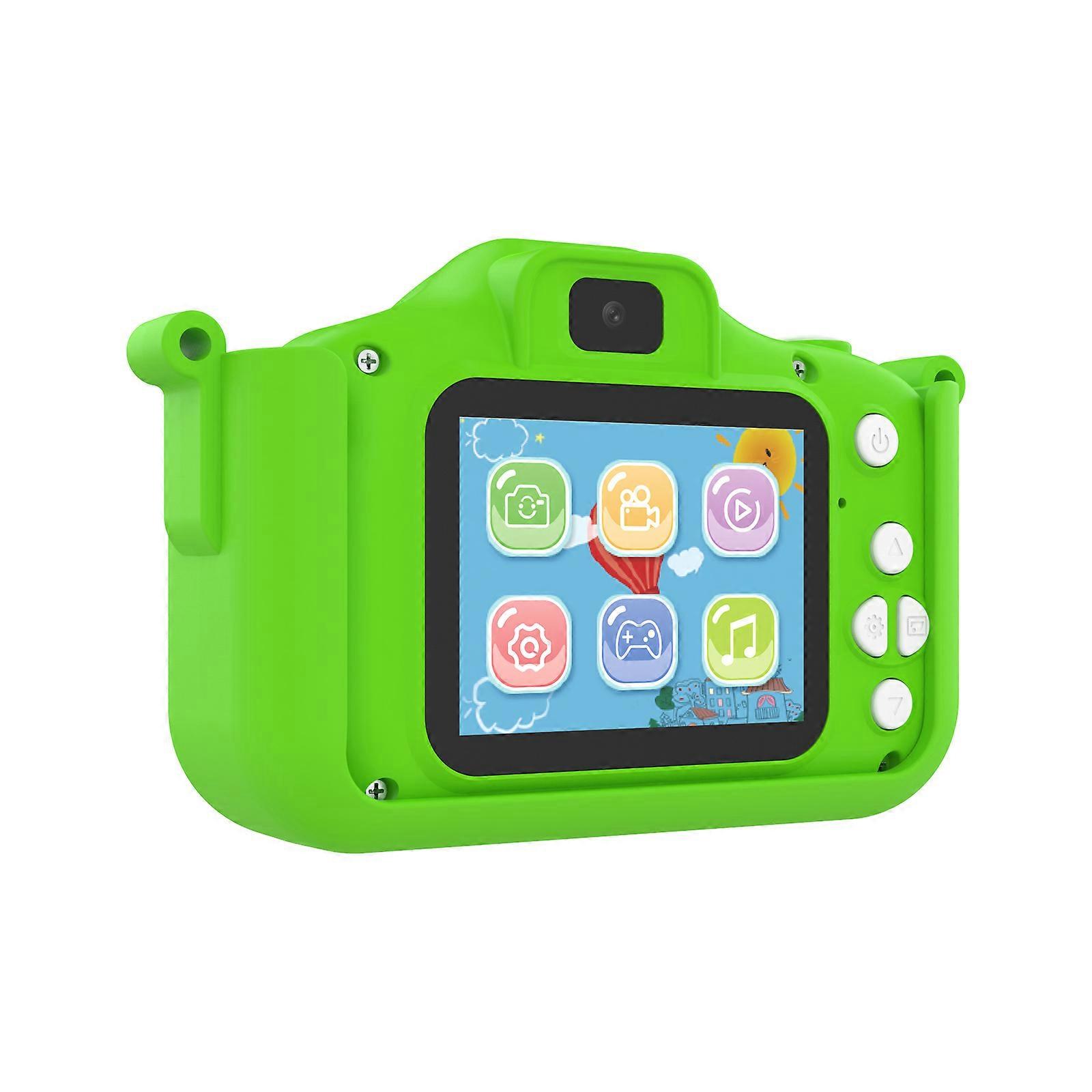 Rechargeable Kids Camera Video Recording ABS Camera Toy Child Safe Design For Indoor Outdoor Family Exploration Multicolor