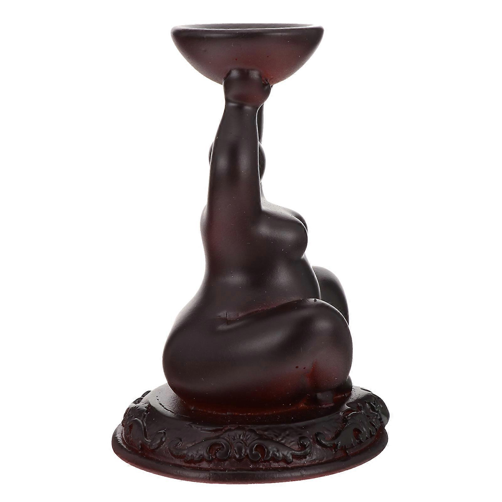 Desktop Decorative Statue Beauty-Shaped Resin Ornament Living Space Enhancement 3.9×2.8×2.8In 1Set