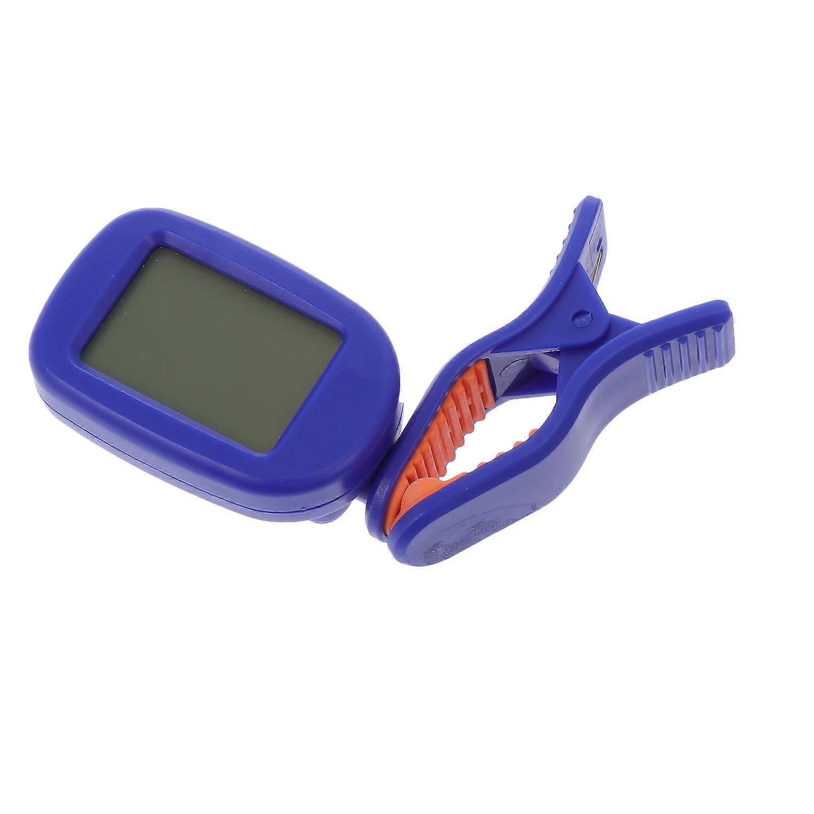 Portable Tuner Electric Violin Tuning Device Durable Instrument Tuner Blue For Music Practice Musicians 1Pcs