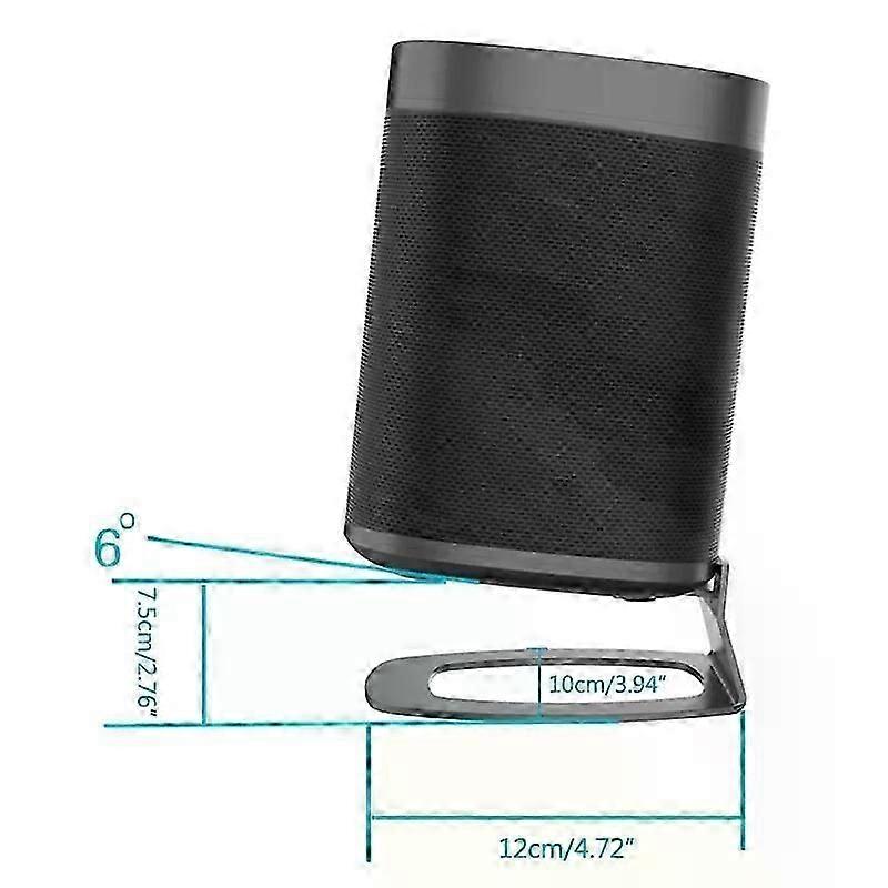 Metal Desktop Stand Fit For Smart Speaker Hanger Fit For SONOS Fit For Play 1/One SL Shelf H 896C