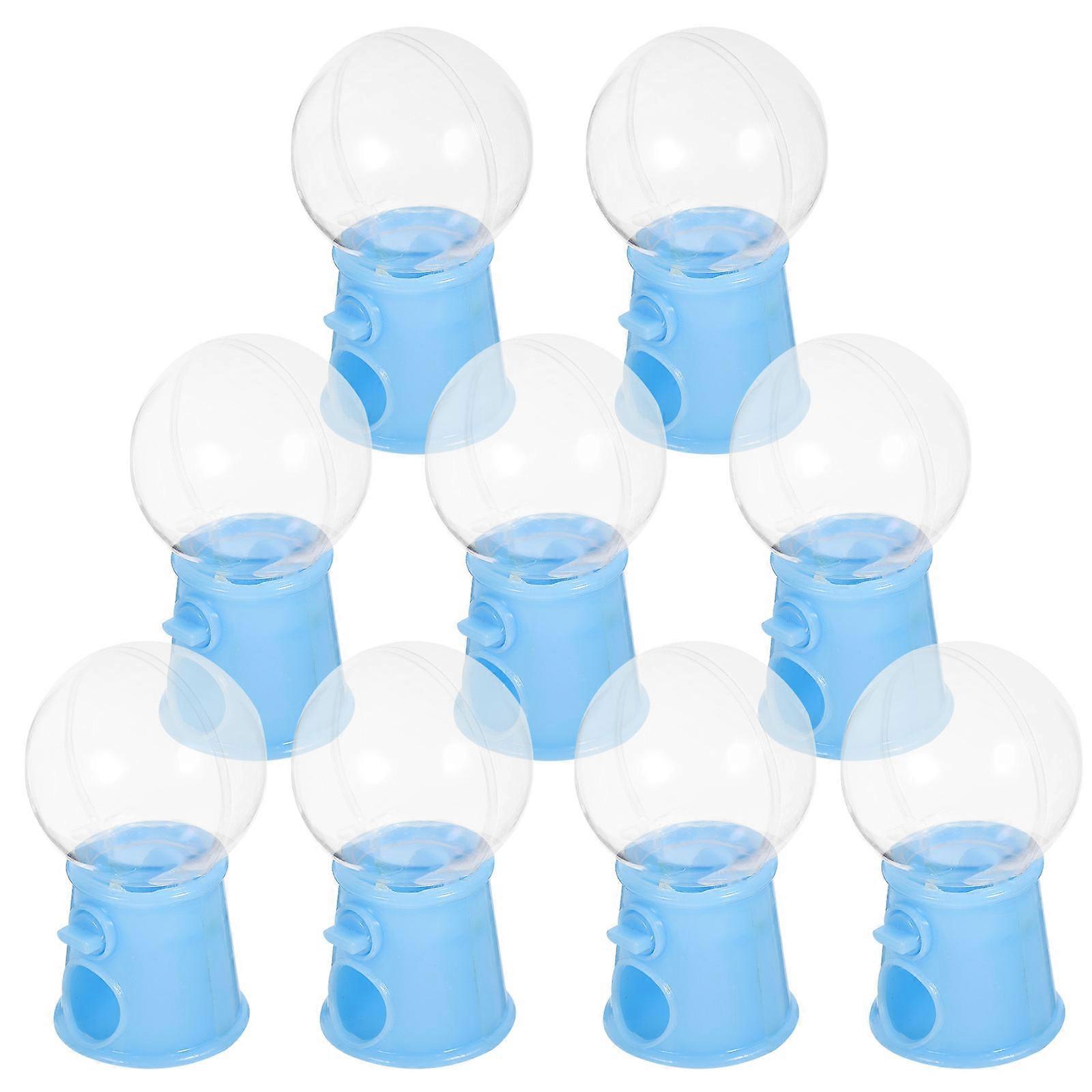 12pcs Mini Candy Catcher Machines Gumball Machine Plastic Toy