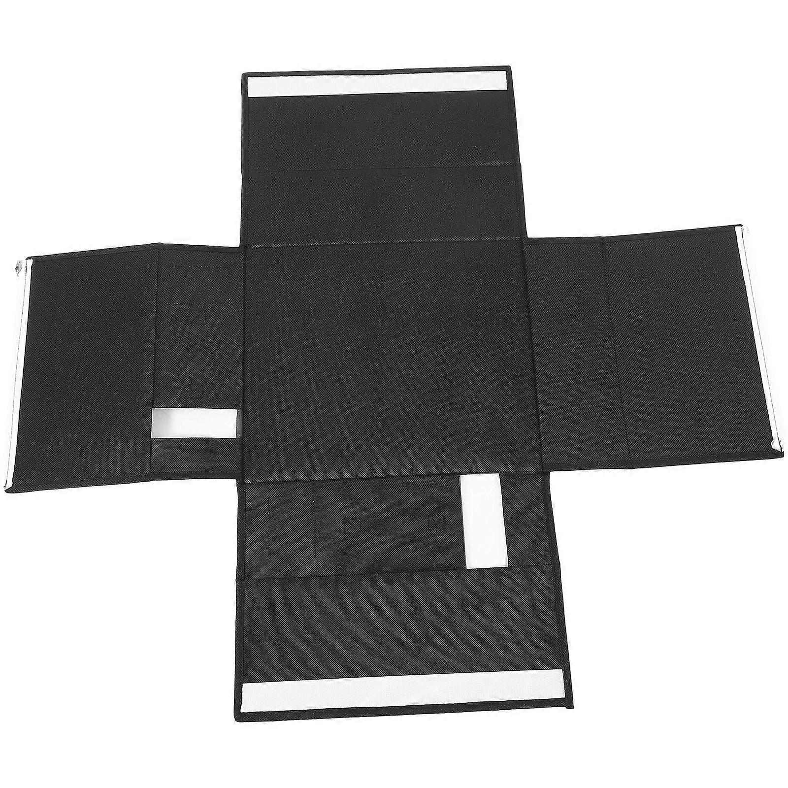 a well structured product description for your **Foldable Bed Sheet Organizer**:

 

### **Foldable Bed Sheet Organizer with Visible Window, Zipper