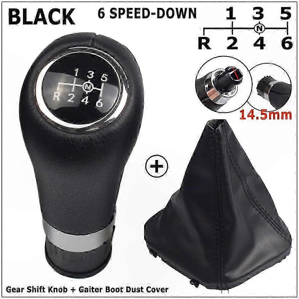 Universal 6-Speed Gear Shift Knob Shifter for Various Car Models