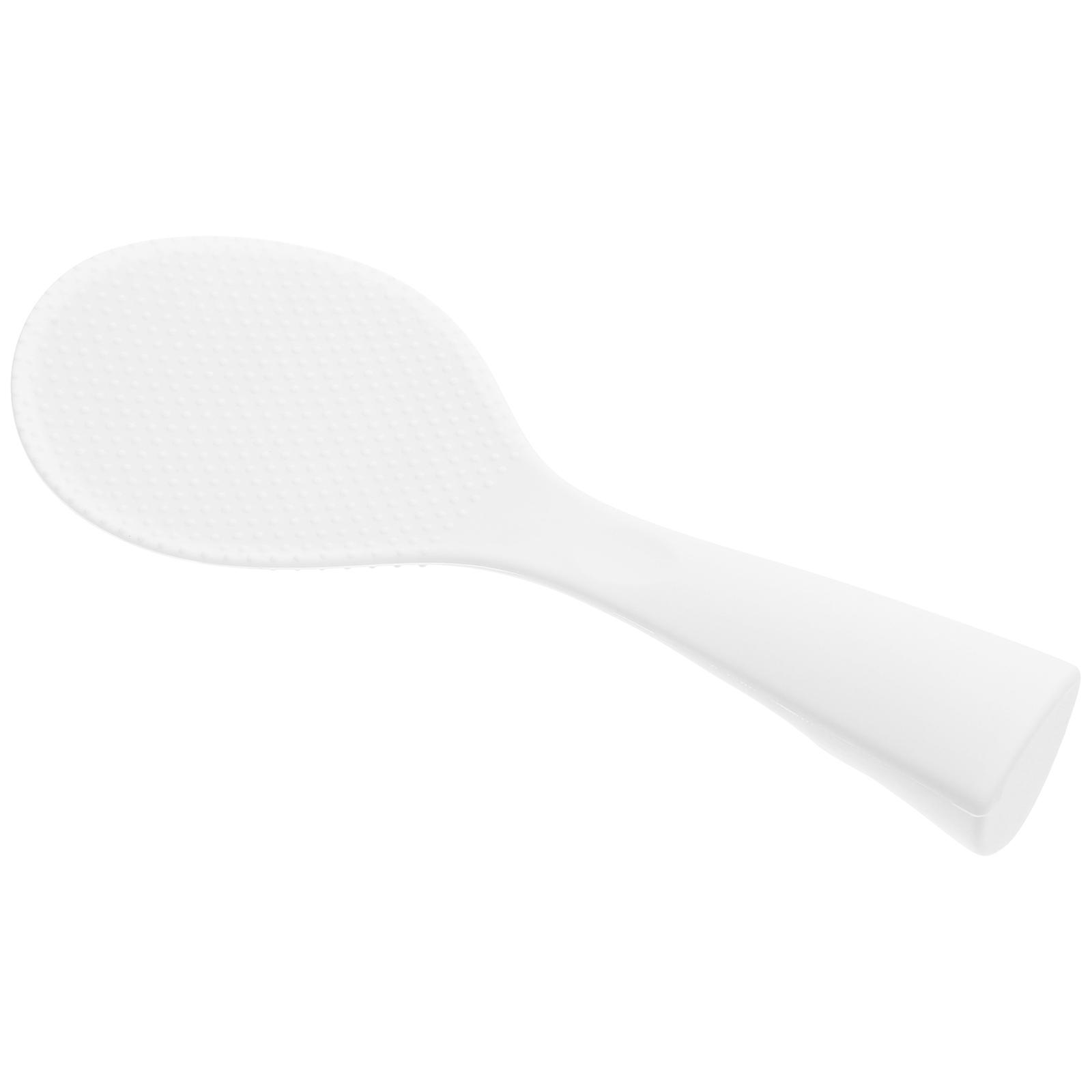 Stable Rice Scoop Silicone Rice Paddle Kitchen Utensil Non-Stick Vertical Placement 20X8X3CM Easy to Clean 1Pack