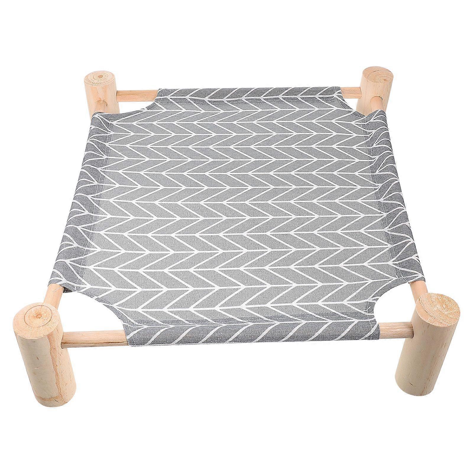 Detachable Cat Bed Breathable Cat Hammock Puppy Sleeping Bed Elevated Cat Bed