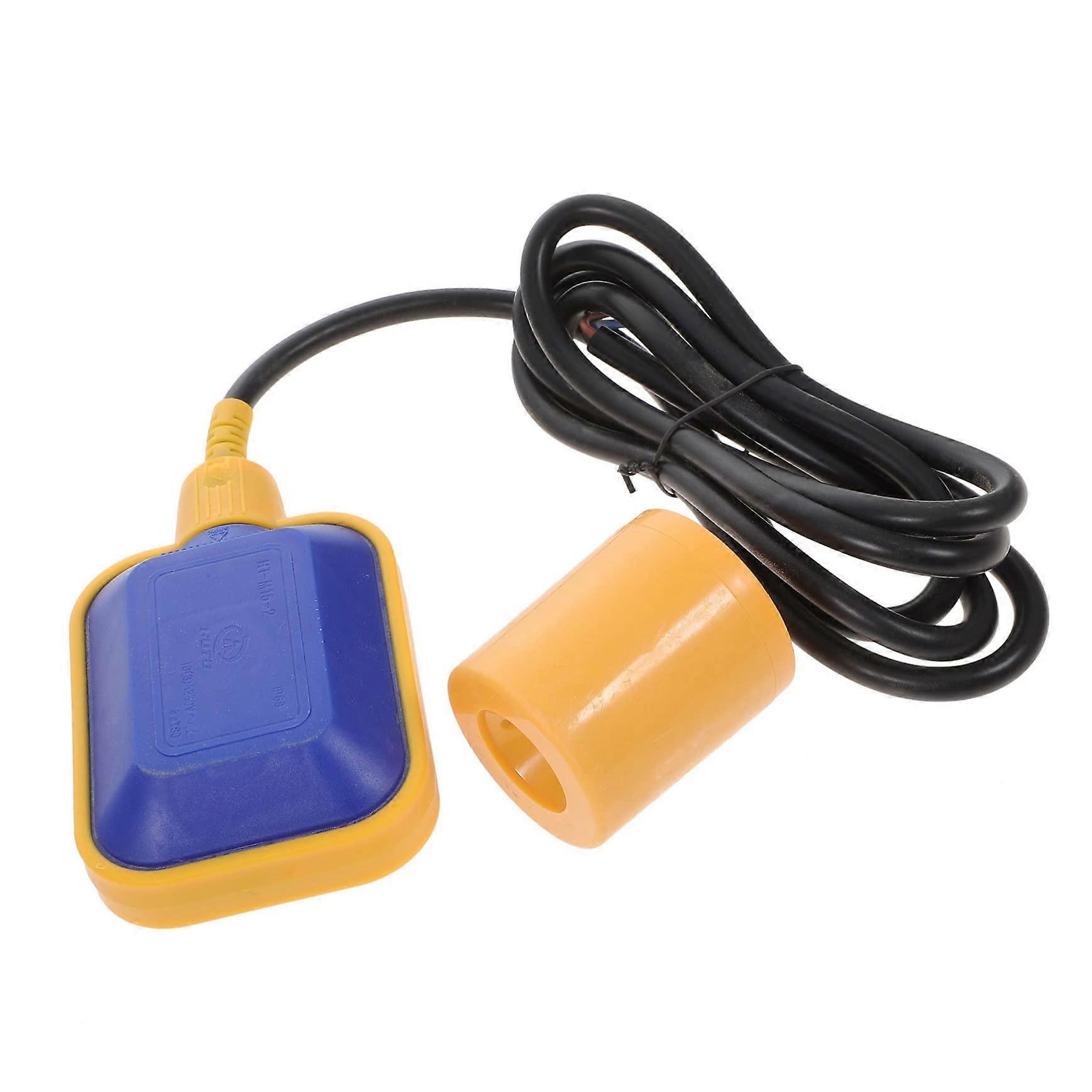 2M Water Tank Float Switch for Bilge Pumps, Adjustable Level Regulator for Septic Tanks