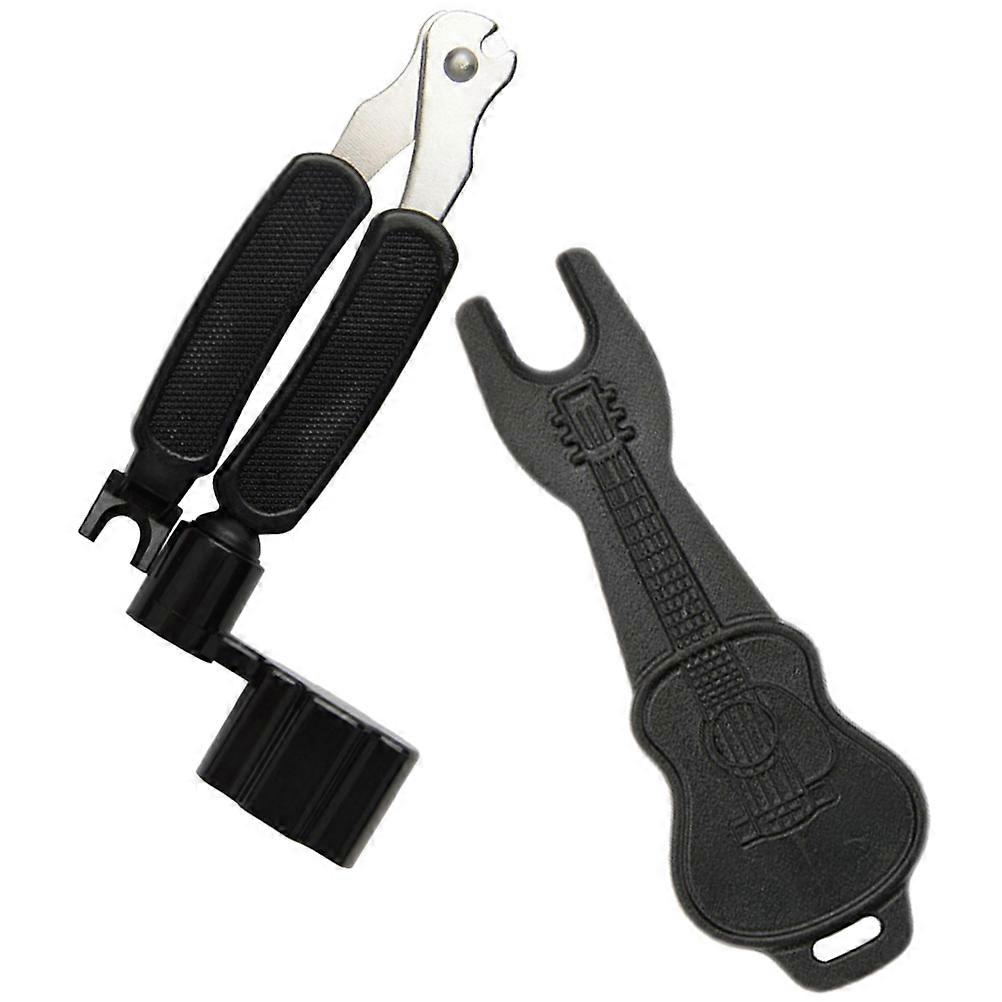 The **2pcs Guitar String Winder Bridge Pin Puller** is a handy, ergonomic tool designed to make string changes easier and more efficient for