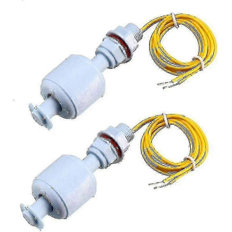 2pcs Pp Float Switch For M10 Water Pump Tank Liquid Water Level Sensor, With Cable-sfygv