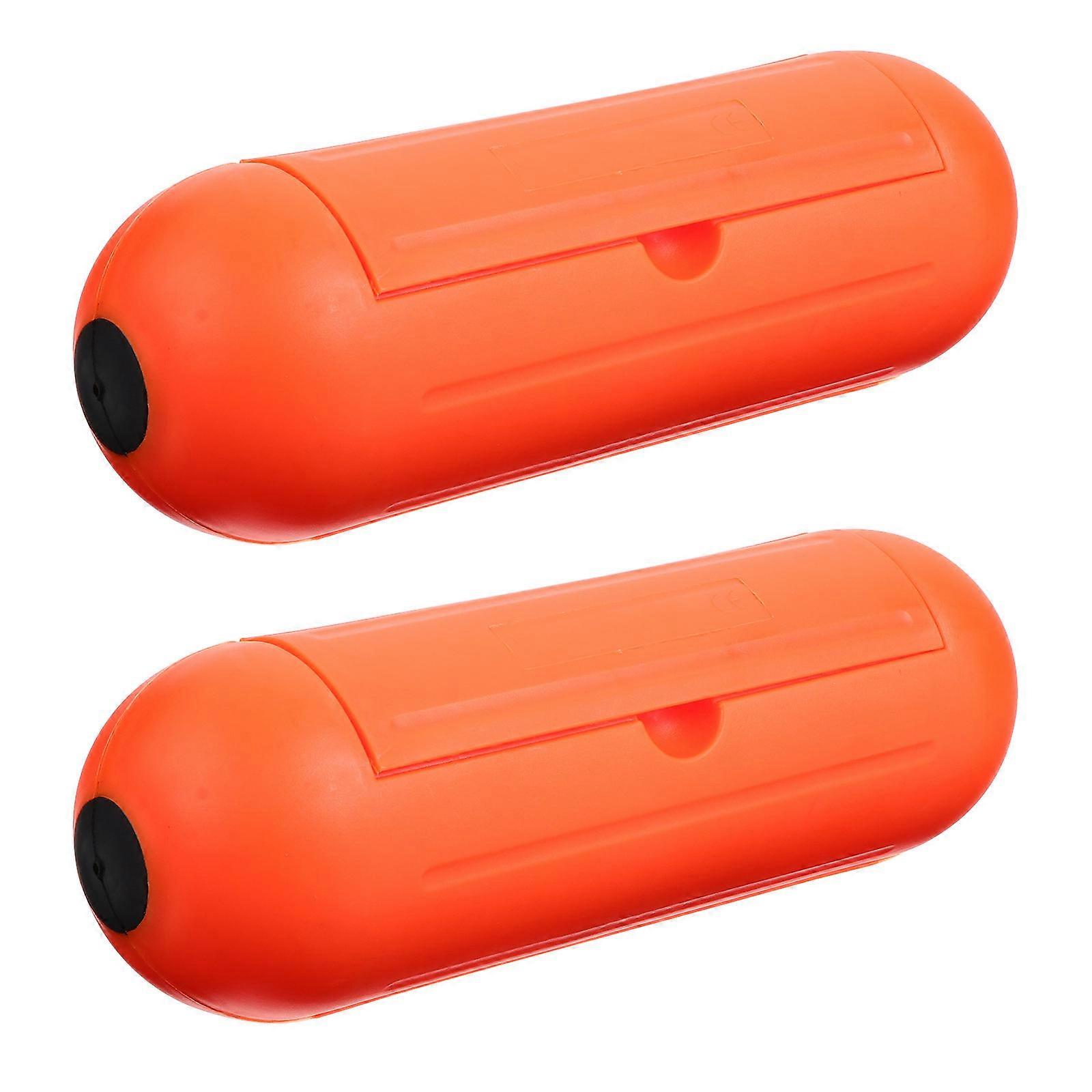 2 Pcs Connection Box Weatherproof Electrical Extension Cord Box Home Supplies