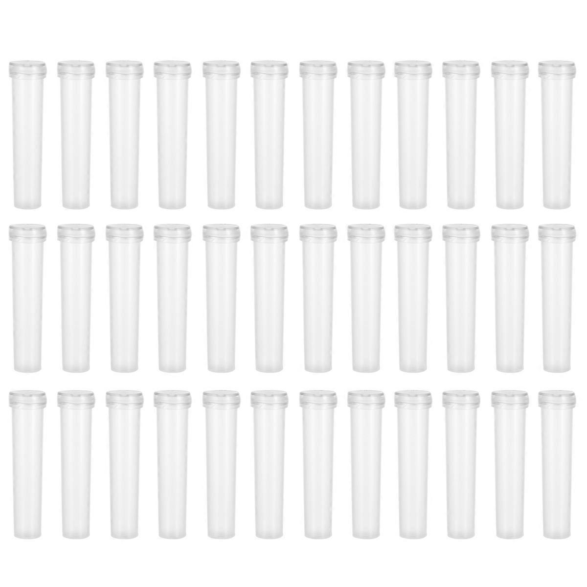 Flower Holders Pompoms Nutrient Supply 7.4 x 1.5 x 1.5 cm Transparent 100Pack