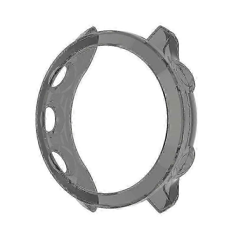 2025 Pu Soft Ed S Glass Screen Protector Case Frame Compatible With ~forerunner 158/55 Fr158 Fr55 Watch Protective Bumper Cover