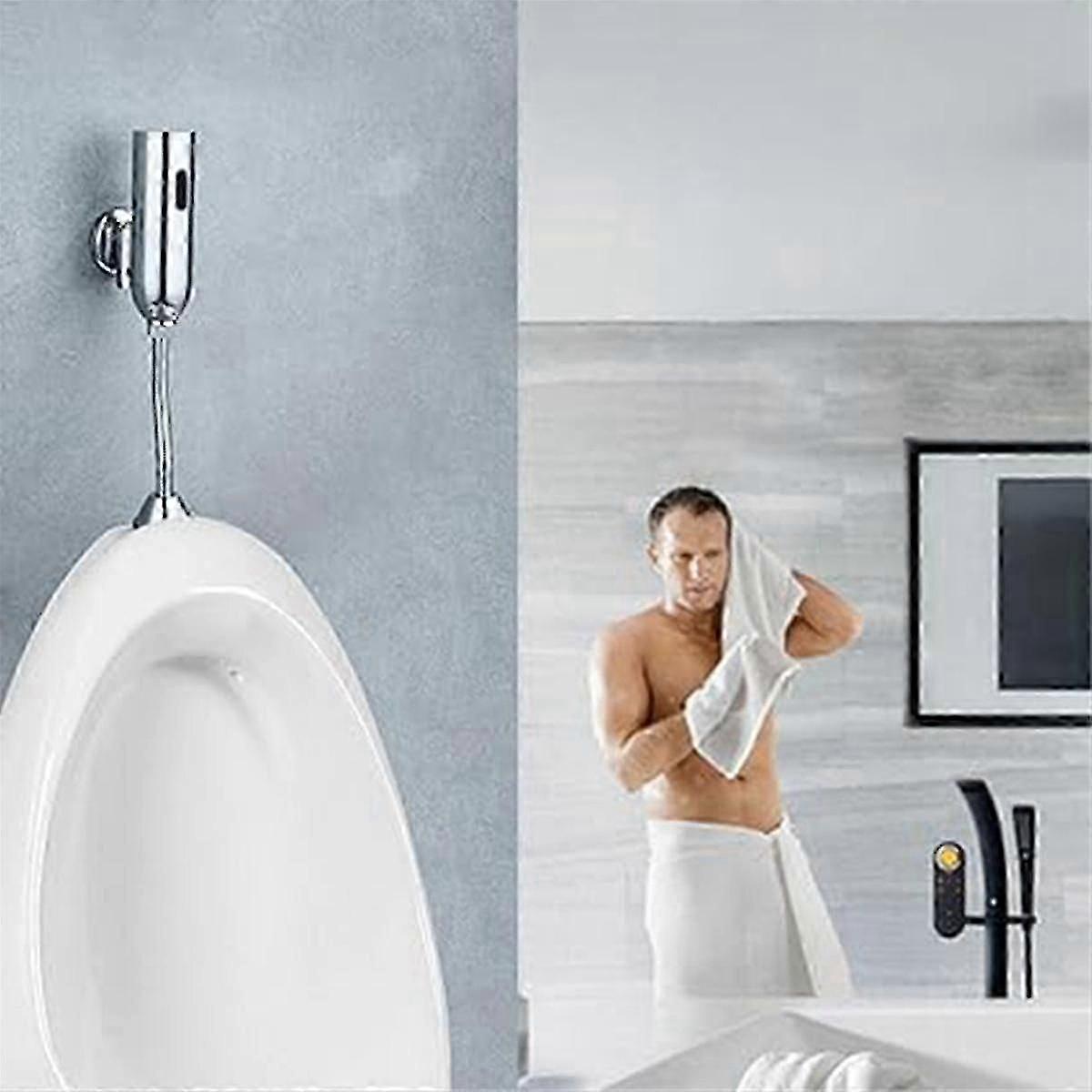 Urinal sensor skylleventil urinal skylleventil vægmonteret urinal automatisk skyller Hotel badeværelse W