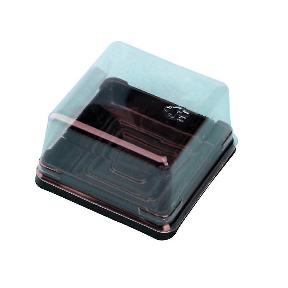 Transparent Plastic Cake Boxes for Storage and Presentation Perfect for Muffins Cookies and Small