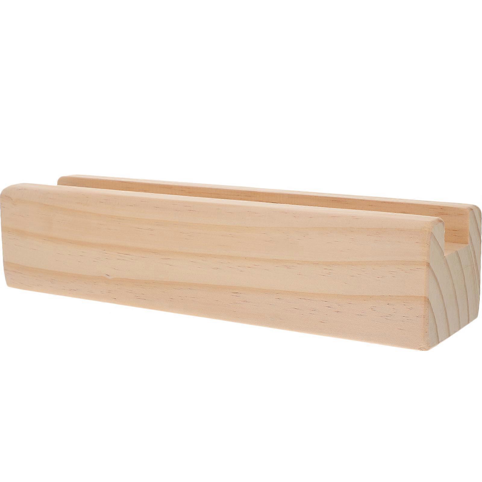 Full Length Mirror Base Floor Mirror Stand Wooden Holder for Full Length Mirror 1 Set