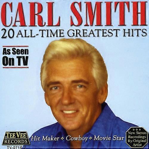 Carl Smith - 20 All Time Greatest Hits  [COMPACT DISCS] USA import