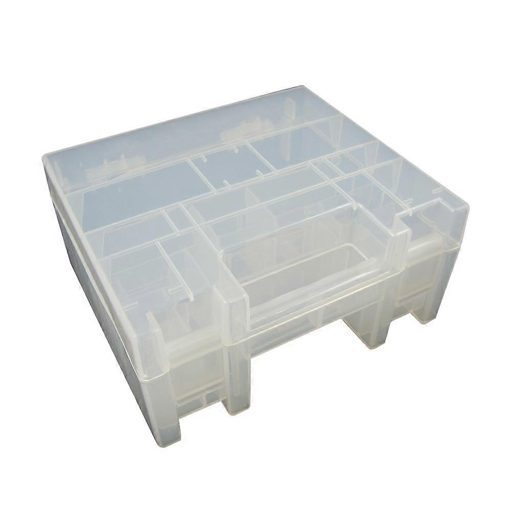 Efficient Battery Holder Storage Box For General Users Travel Leakproof Design 1Pack