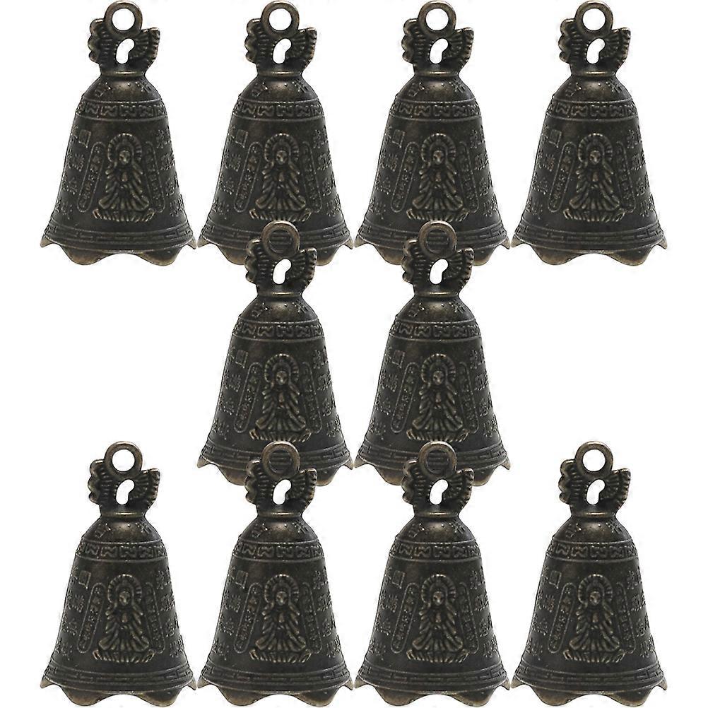 DIY Wind Chime 10Pcs Iron Bell Pendants Ideal For Family And DIY Enthusiasts Offering Retro Style And Decorative Functionality