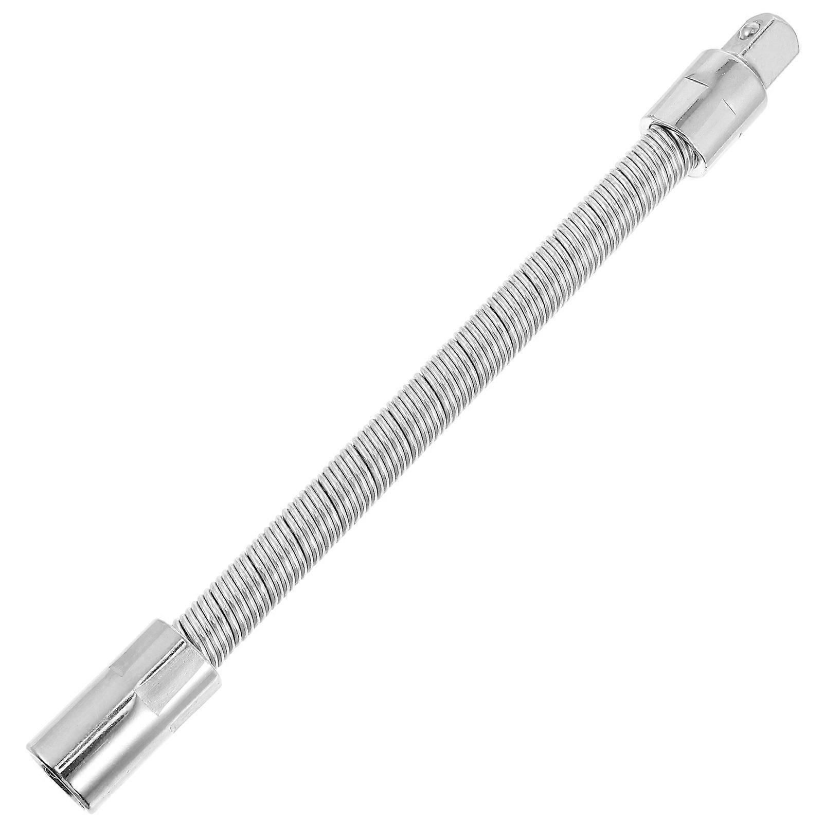 Flexible Extension Rod For Socket Wrench Maintenance 20X1.5X1CM Silver Durable 1Pc