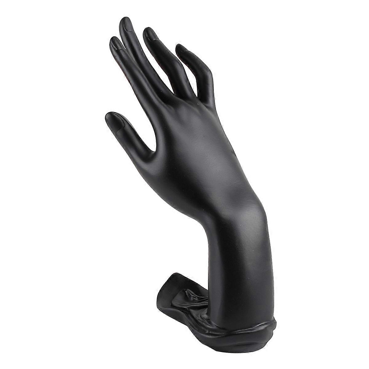 Hand Shape Jewelry Display Stand Designed For Professional Jewelers Black Color 1Pack