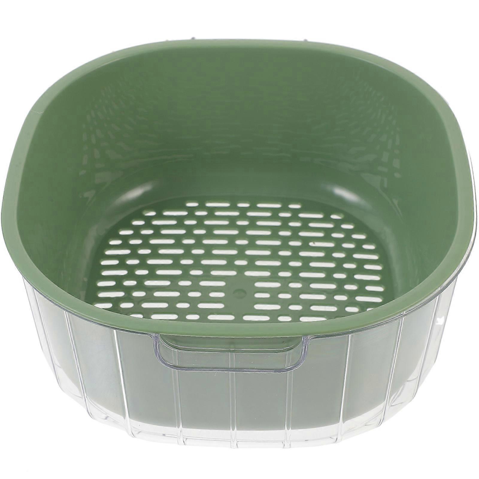 Strainer Bowl for Storage Made from PP Lightweight Smooth and Comfortable 7.9"x4.3"x4.7"