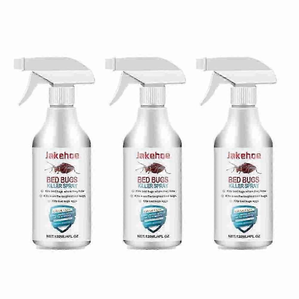 1/2/3pcs Bedbug Killing Spray Kils bed bugs eggs  Prevent Fleas And Bed Bug Bites