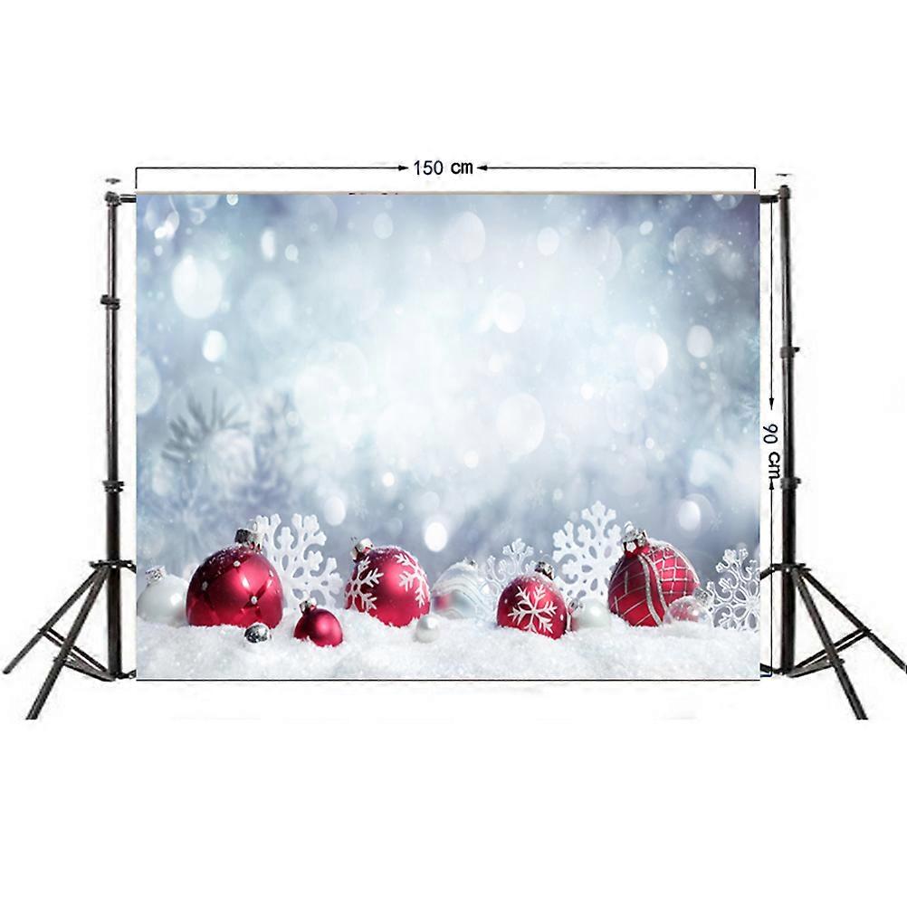 Photography Prop Featuring Snowflake Decoration For Christmas Parties Measuring 5x3 1Set
