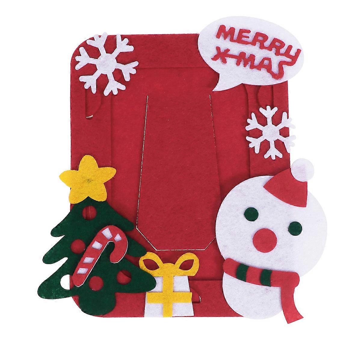 Holiday Picture Frame Craft Photo Holder Appropriate For Home Decor Shape Rectangular 1Pack