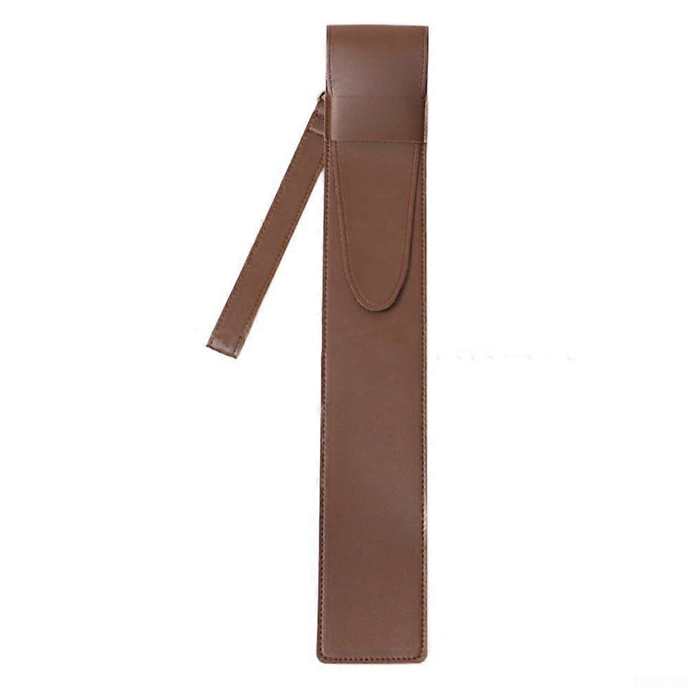 Protective drumstick storage solution, reinforced design for daily use by drummers (brown)'