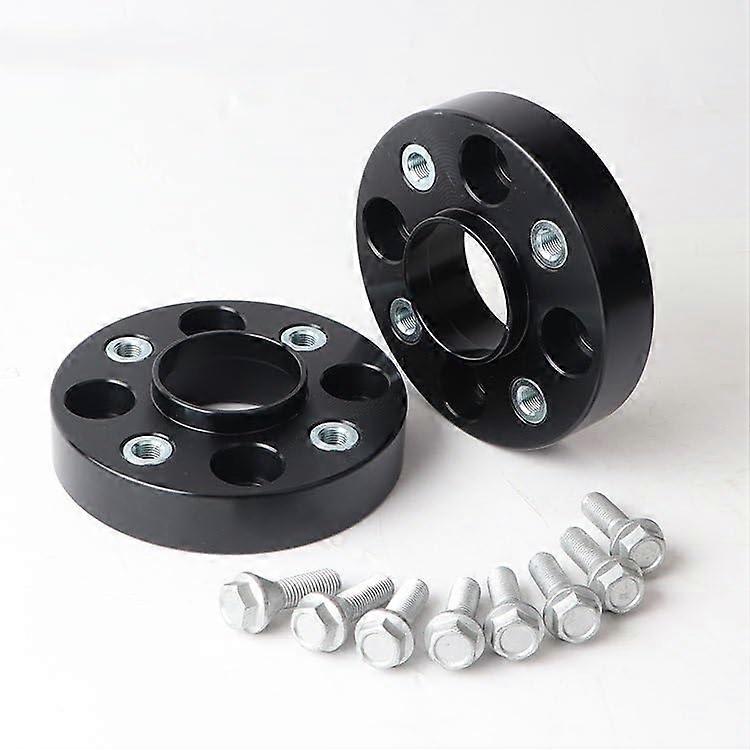 Wheel Spacers For Fiat, 2 Pieces 40mm Thick, PCD 4x98-4x114.3, Fits 4x100/108/110, Includes M12x1.25 Lug Nuts