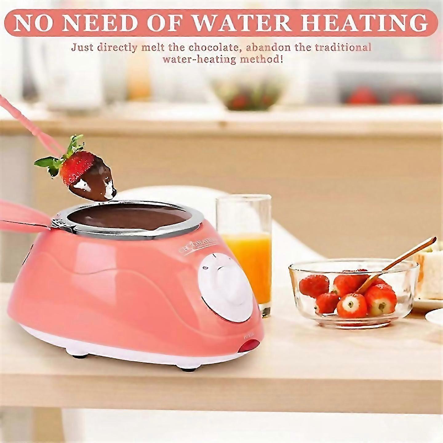 For Electric Melting Chocolate Pot Gift Set Chocolate Melting Eu Plug