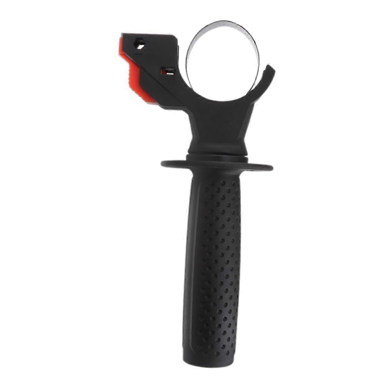 Electric Hammer Handle Replacement for Power Drill - Plastic Side Handle, Iron Core, Black, Compatible with Most Hammer Drills