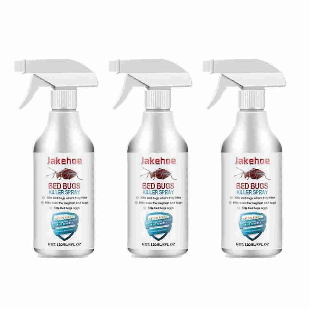 1/2/3pcs Bedbug Killing Spray Kils bed bugs eggs  Prevent Fleas And Bed Bug Bites