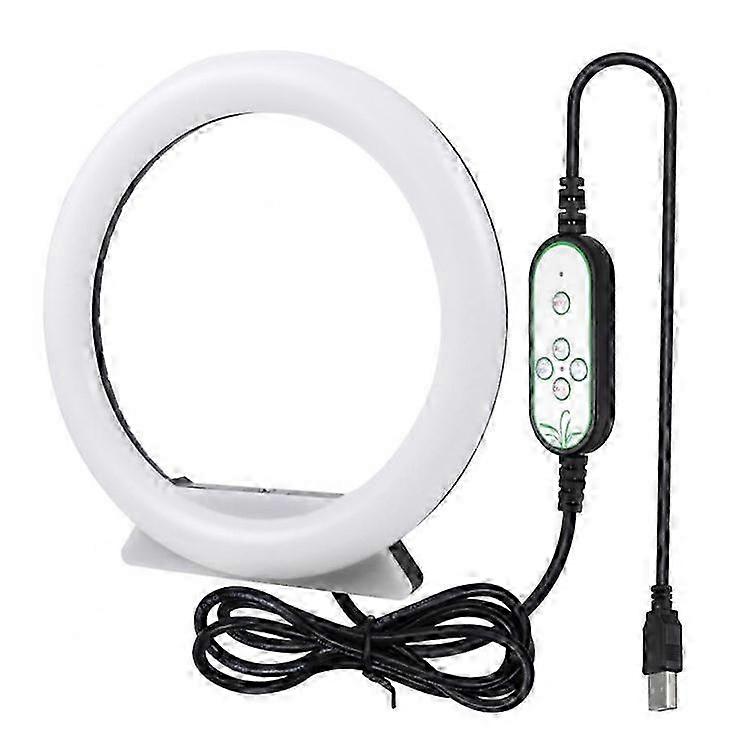 18CM Diameter RGB LED Selfie Ring Light - Vlogging Video Lamp with Live Broadcast Fill Light for M Size
