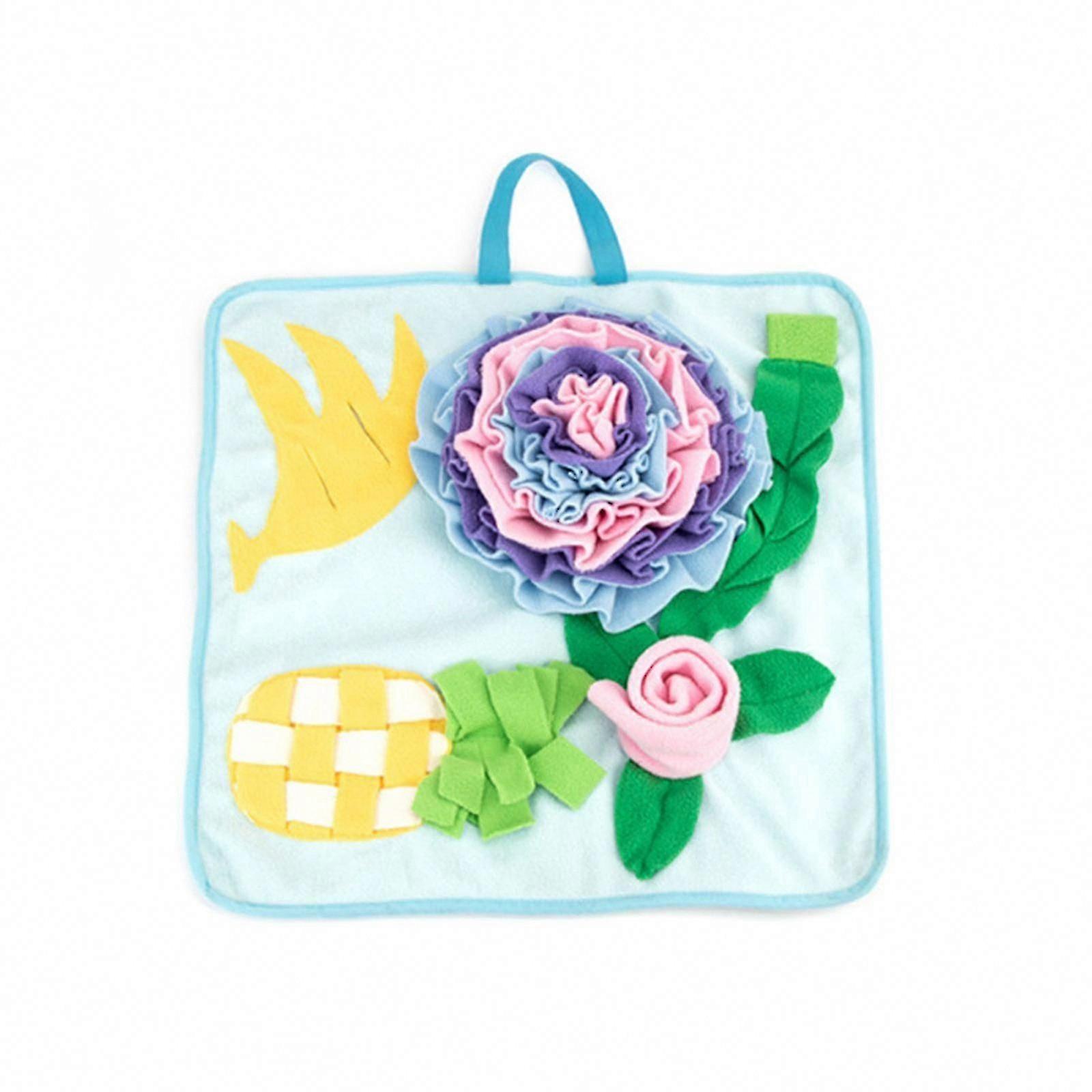 Snuffle Dog Toys Stuffed Flower Cute Treat Dispensing Chew-resistant Chew Toys