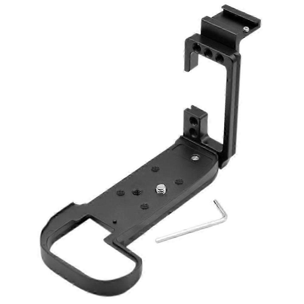 Pcl-R5 L Type Quick Release Plate Vertical Stretchable with Base for R5/R6 Quick Release Plate-Black