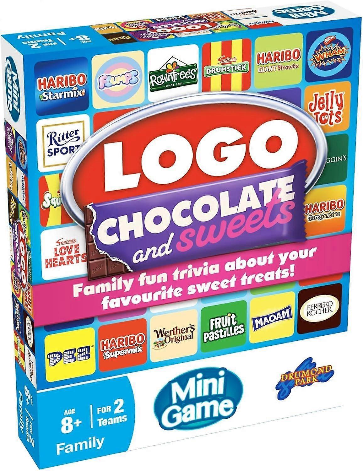 Logo Chocolate And Sweets Mini Game Board Game