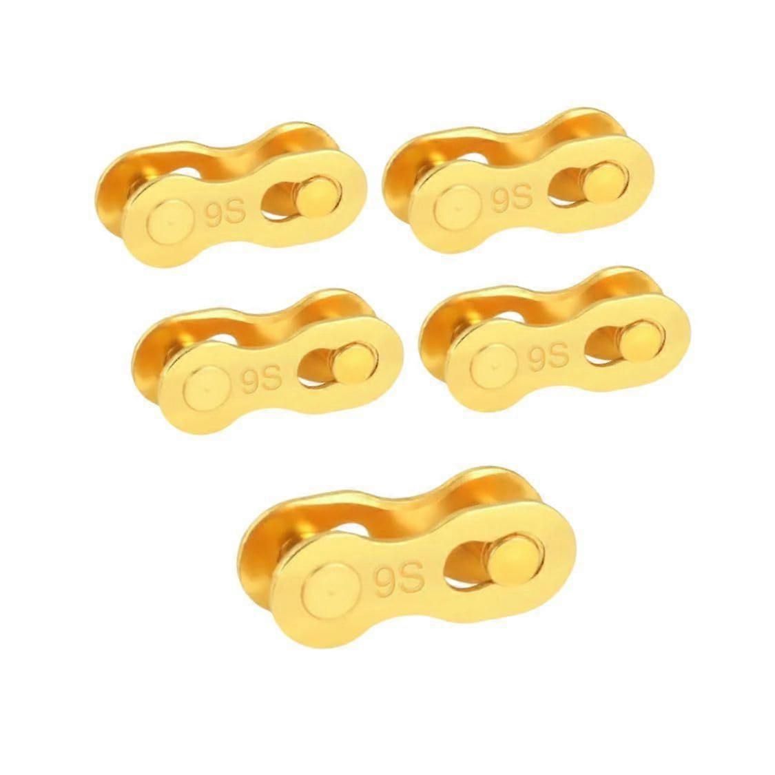 Bicycle Chain Master Link Reusable Bike Chain Connecting Link, for 9 Speed, Road