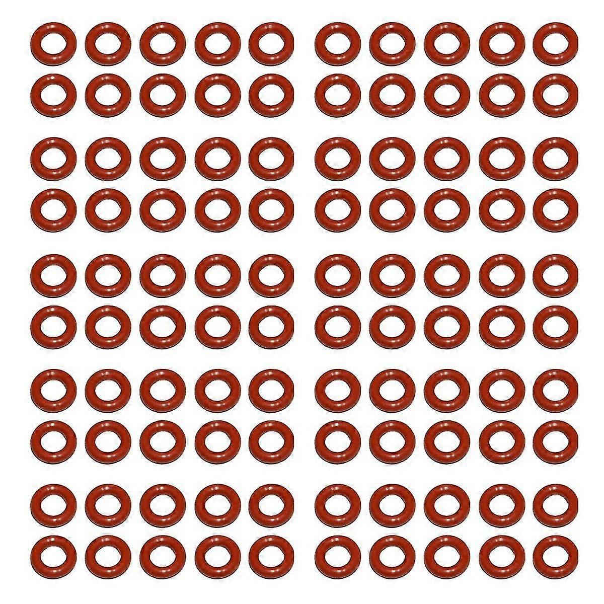 100 pcs coffee machine pressure pipe O-rings PTFE