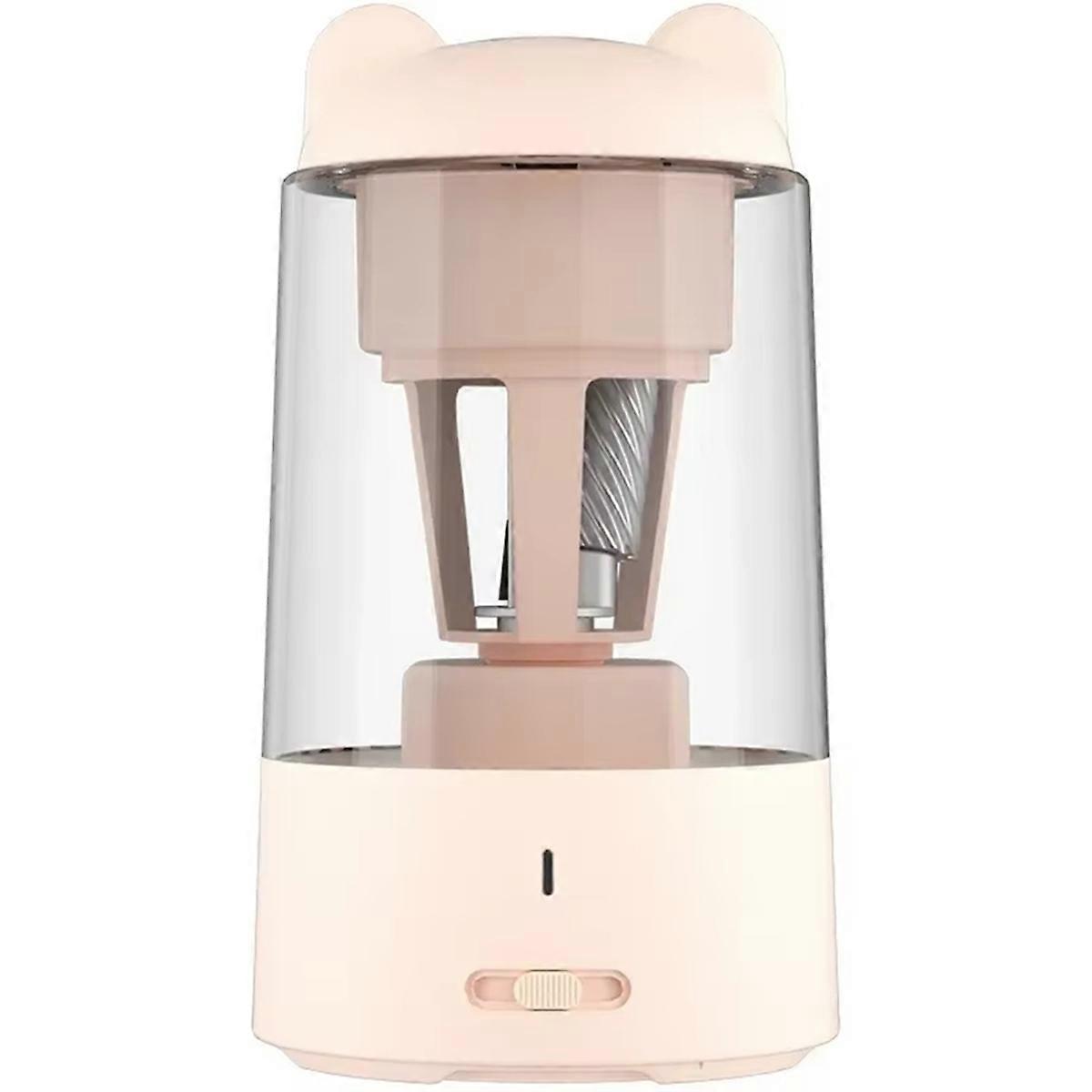 Automatic Electric Pencil Sharpener for Kids - Cartoon Design, Electric Rechargeable Pencil Sharpener