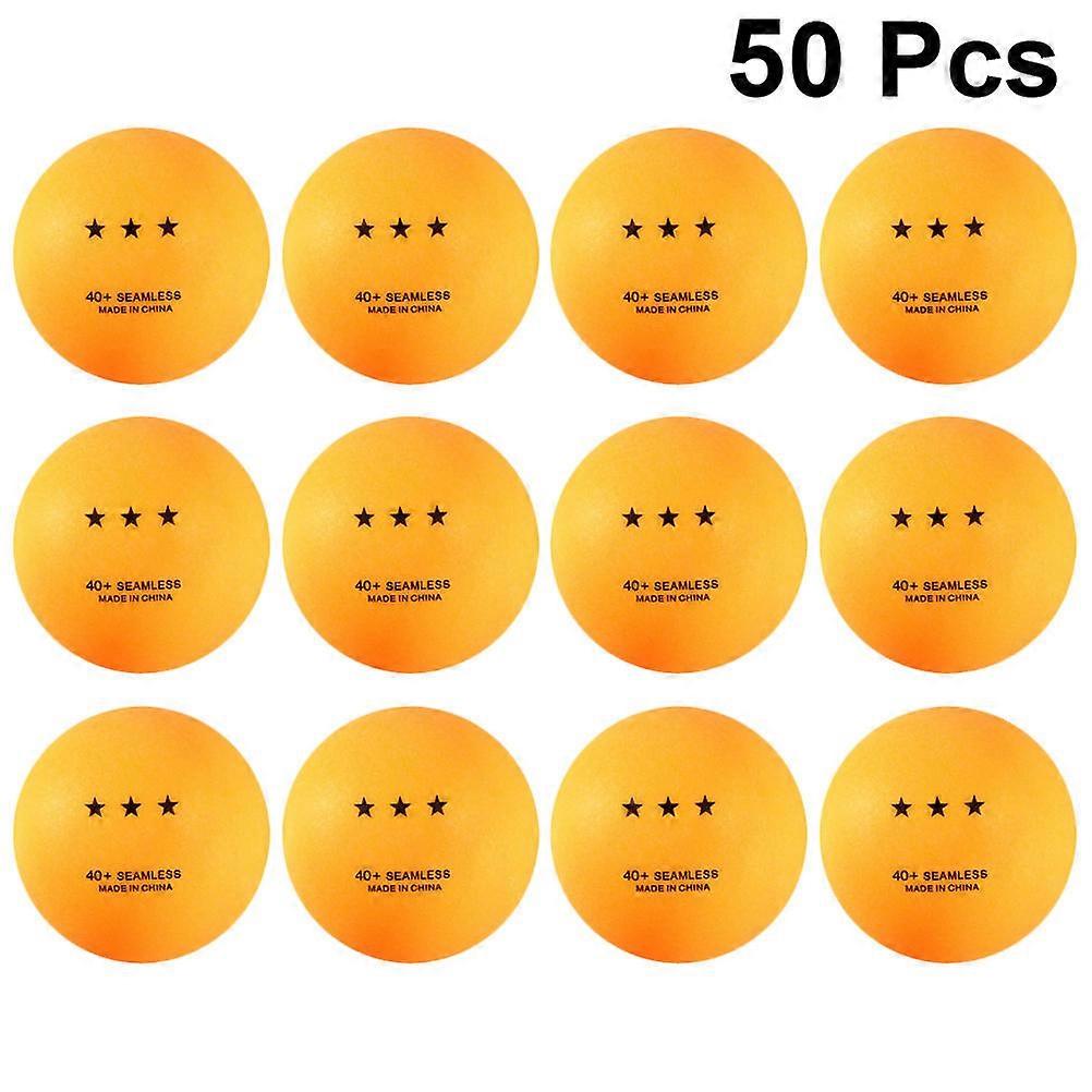 Table Tennis Balls for Playing Pong 50Pcs Resistance