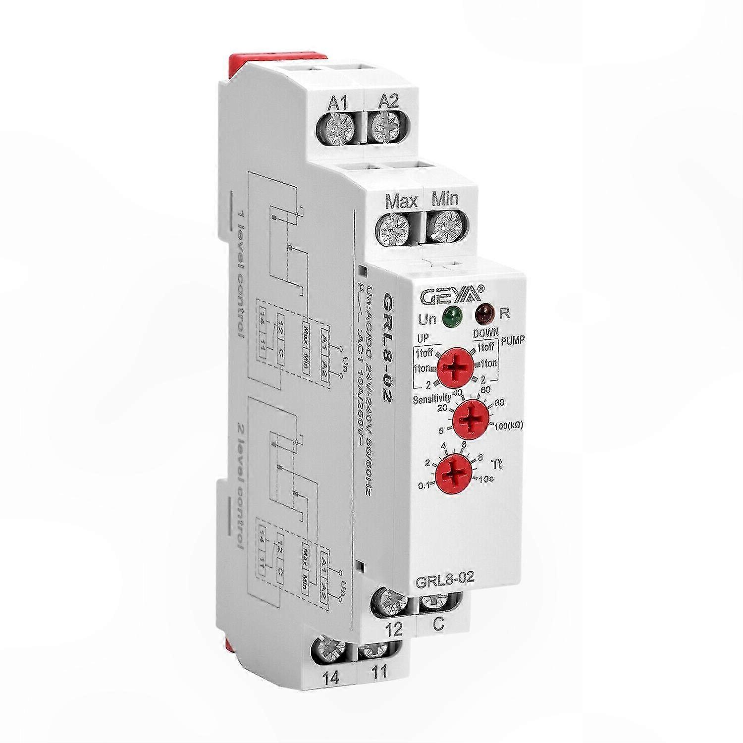 Liquid Control Relay with Level Sensor 10A AC 24V-240V