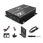 For Usb 30 To Ngff M2 Bkey Wireless Adapter 1 Sim Card Slot 4 Antennas Case With Usb Cable For 5g