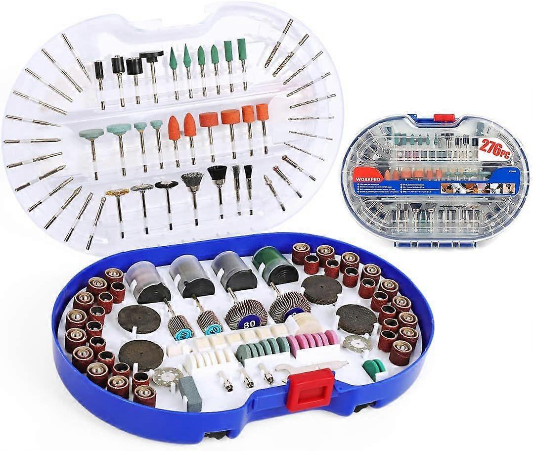 276 Pcs Universal Rotary Tool Accessories Set for Polishing Drilling Grinding