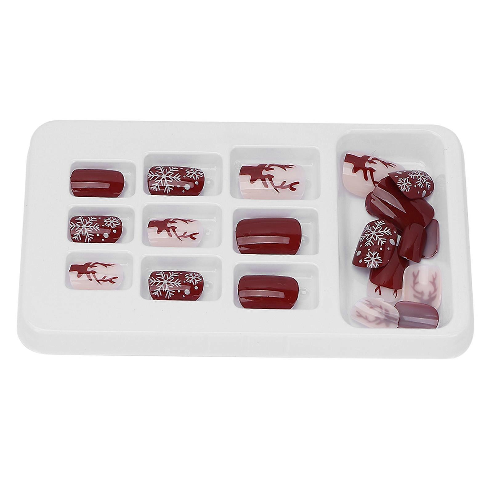 24pcs Full Cover Detachable False Nail Tips Set P139